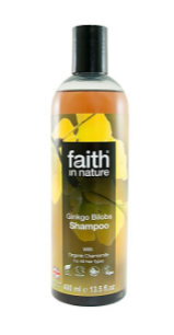 Натуральный шампунь Faith in nature для светлых волос с экстрактом Гинкго Билоба 400мл